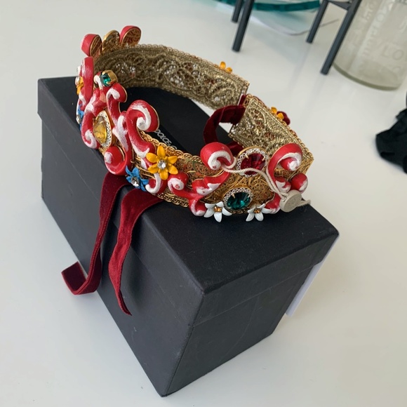 Dolce Gabbana Runway  Tiara with Crystals main image 9